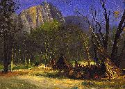 Albert Bierstadt Indians in Council, California USA oil painting artist